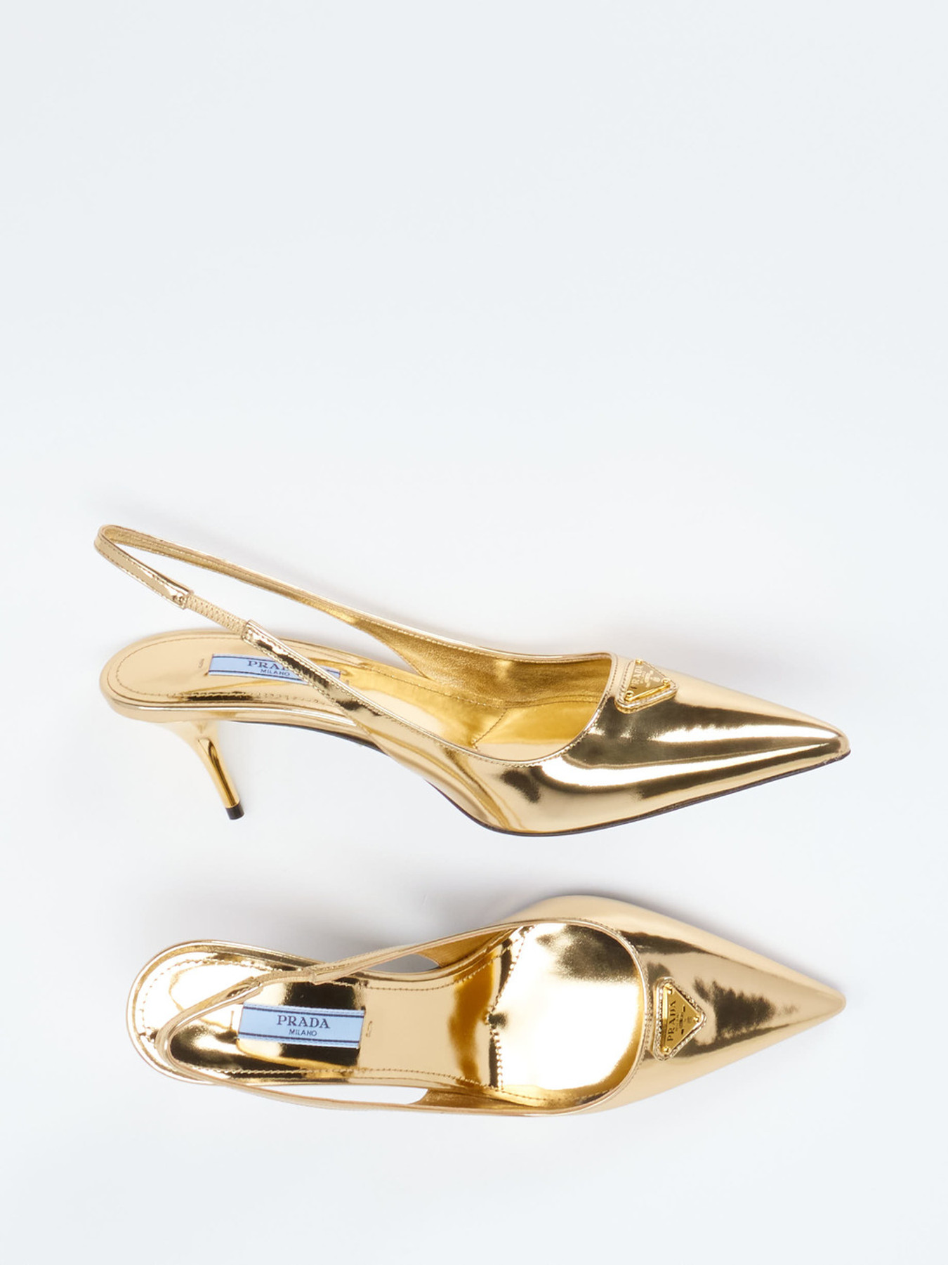 Slingpumps gold 1308889000804