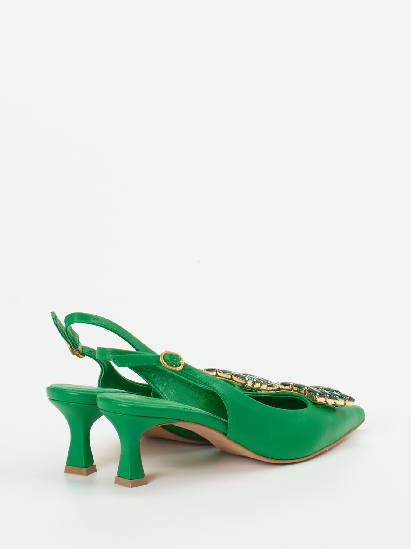 Slingpumps grün 1306659000303