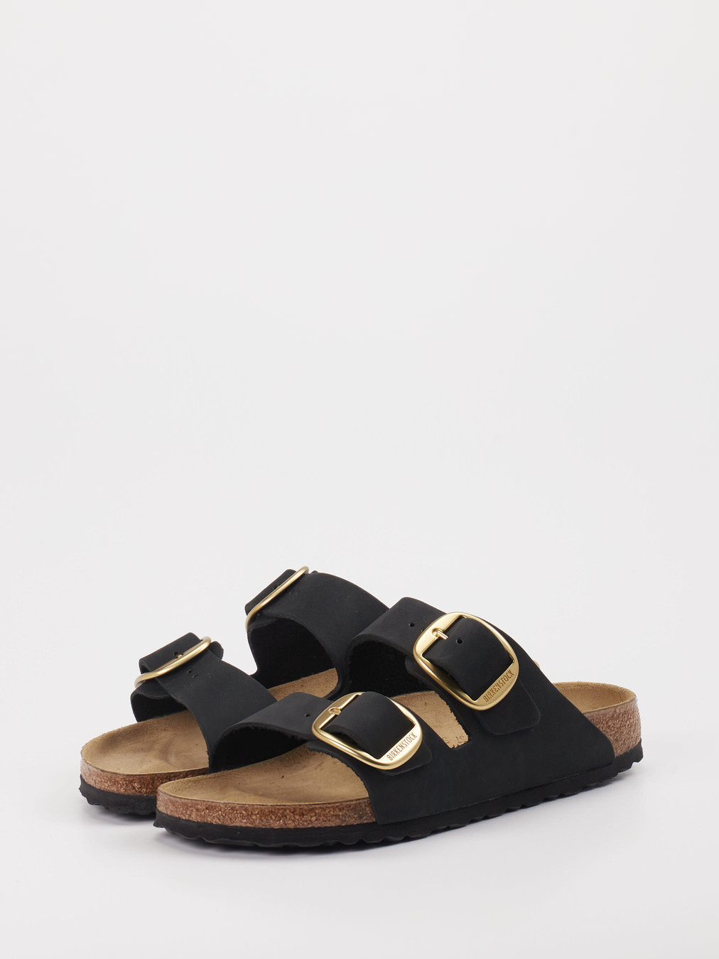 Pantolette Arizona Big Buckle schwarz 2110009004802