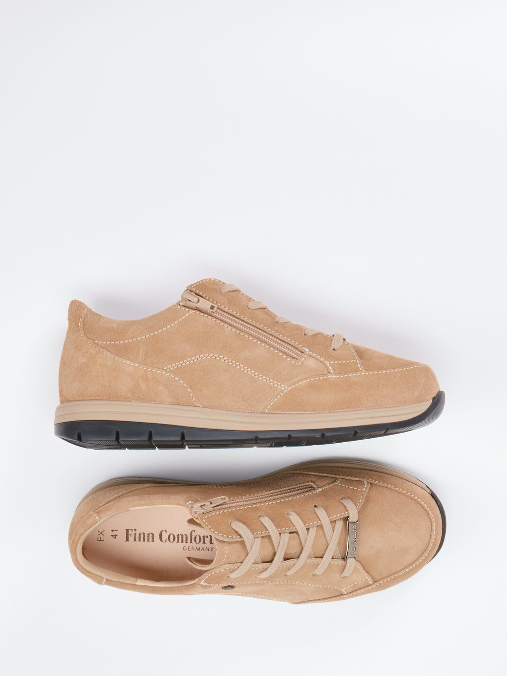 Schnürschuh beige 4651359000304