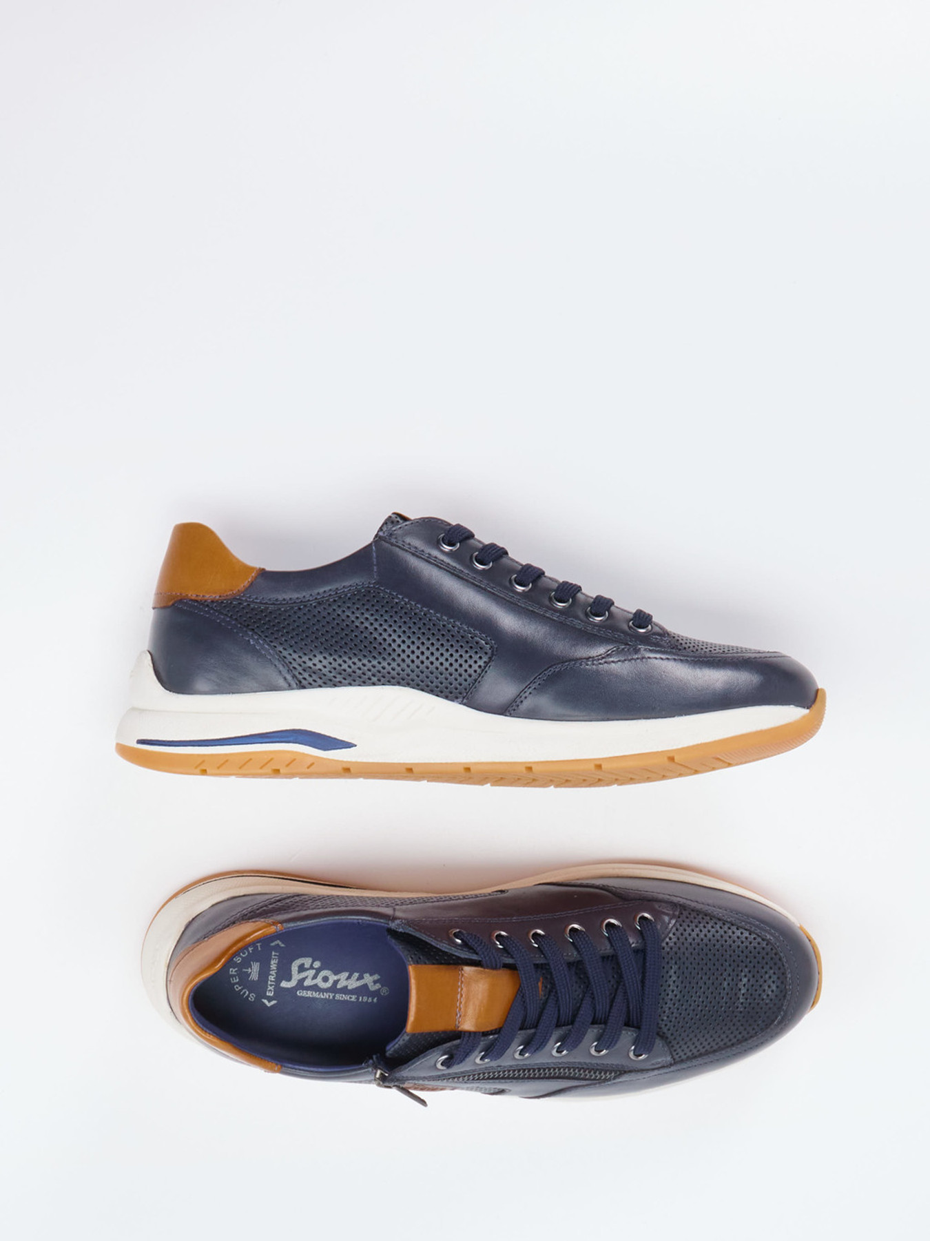 Schnürschuh blau 4651109005004