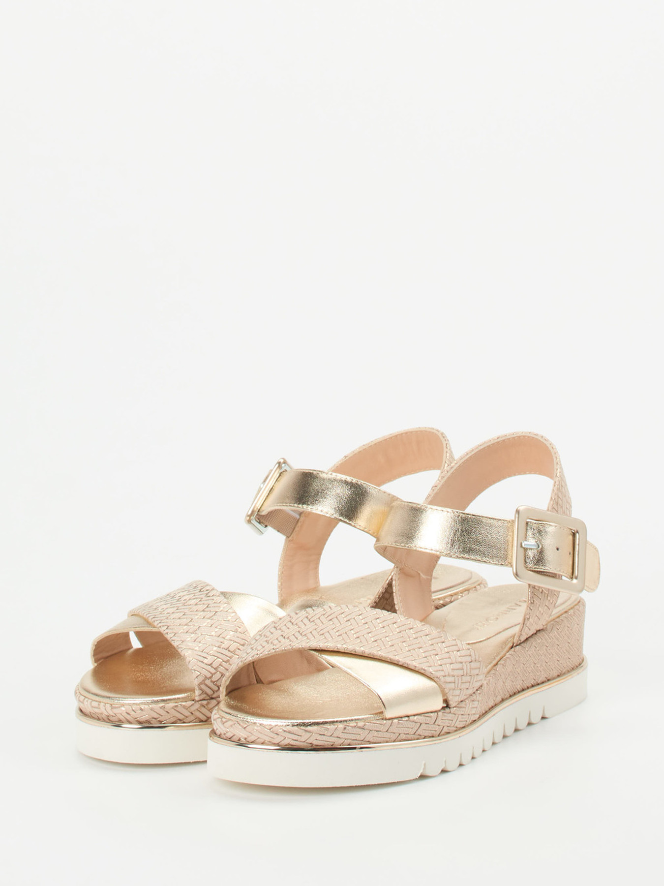 Keilsandalette gold 1255889001102