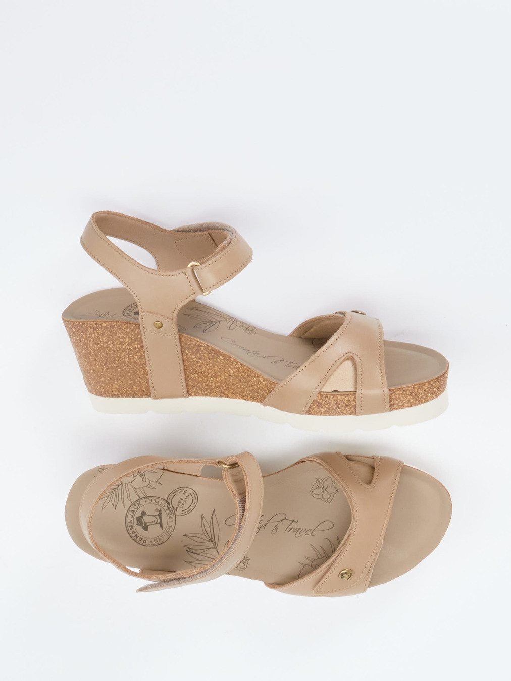 Keilsandalette braun 1259249000904