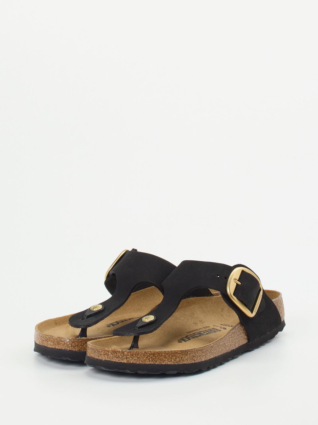 Zehentrenner-Pantolette Gizeh schwarz 2140009003402