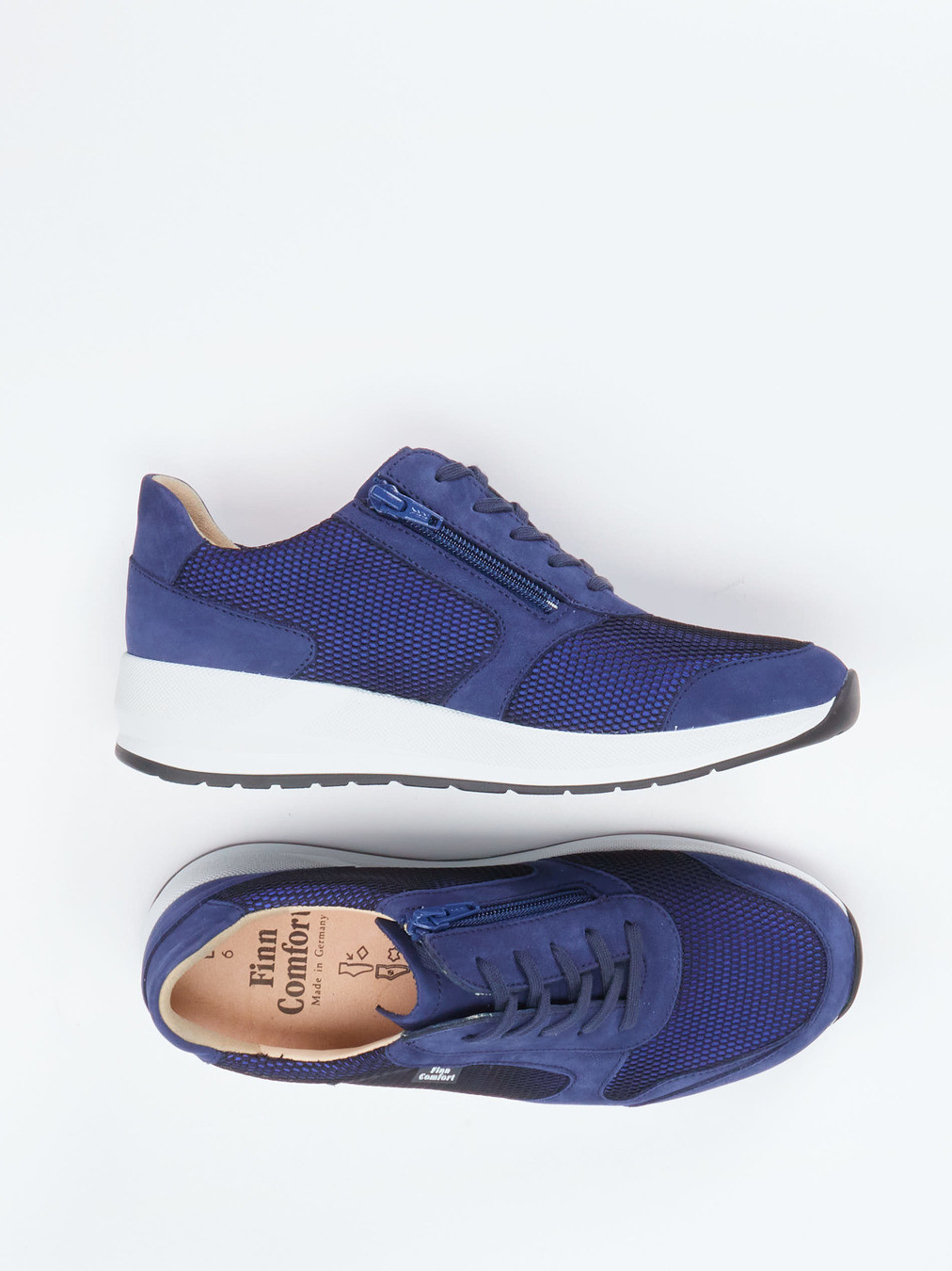 Buy Finn Comfort Comfortable sneaker in dark blue | Zumnorde