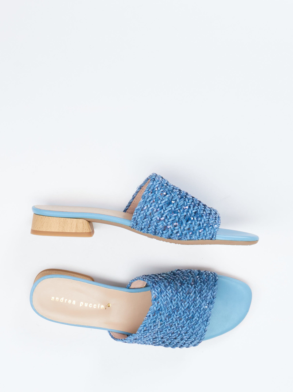 Pantolette blau 1121159000604