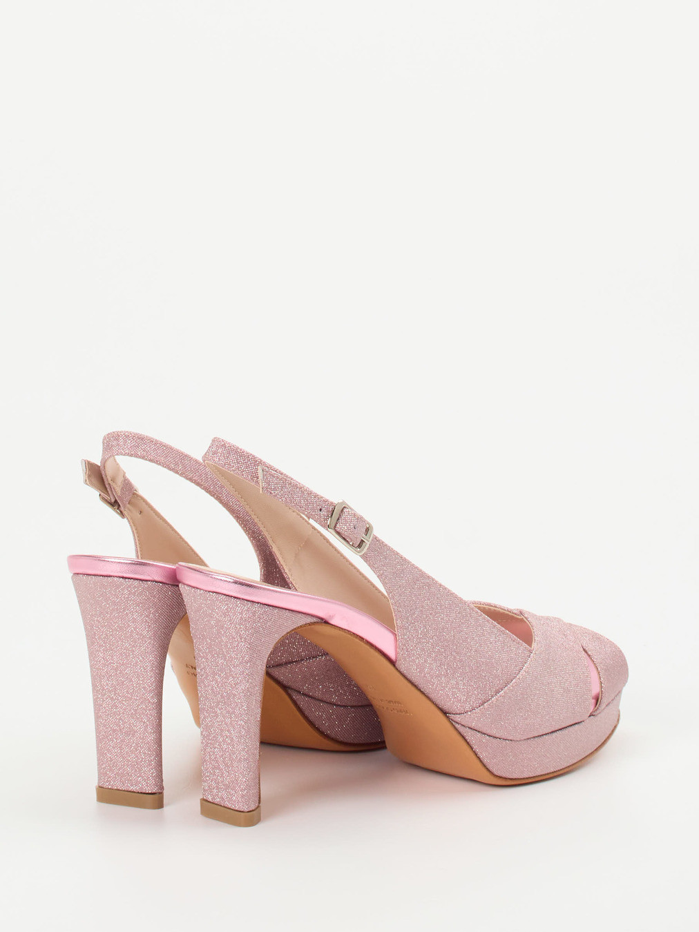 Plateau-Sandalette rosa 1248599000803