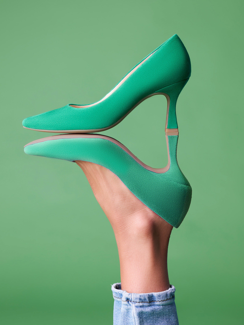 Pumps grün 1419659000302