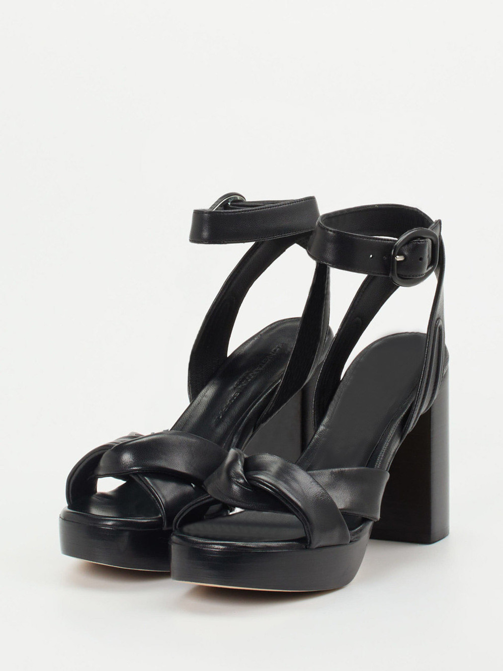 Plateau-Sandalette schwarz 1248009005902