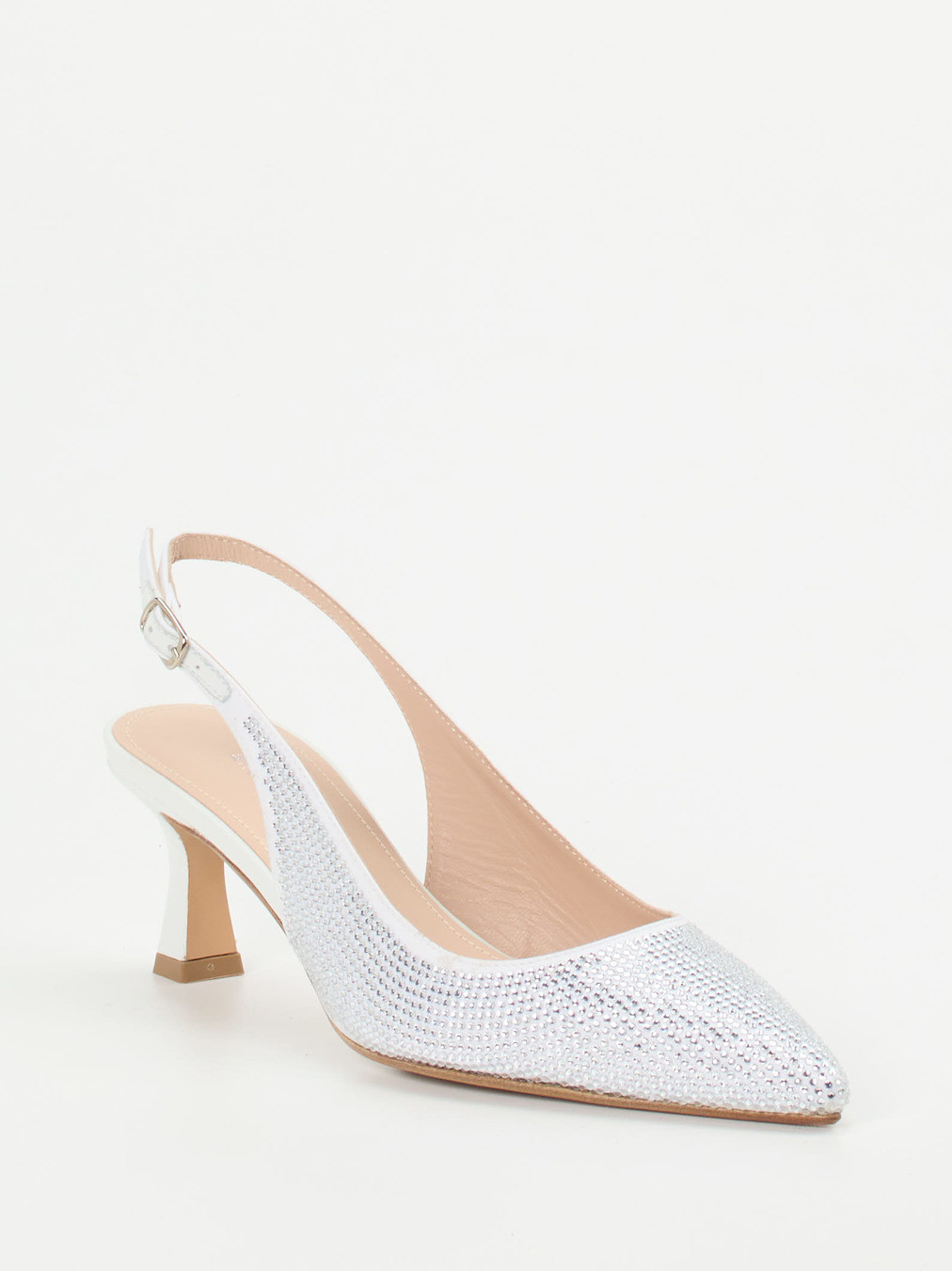 Slingpumps weiß 1307799000106