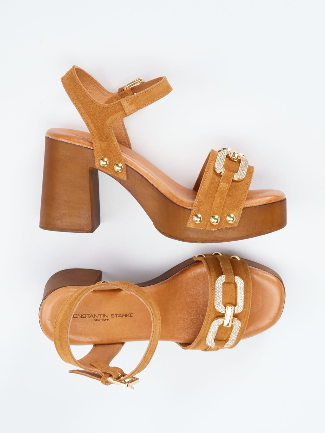 Plateau-Sandalette braun 1249229000404