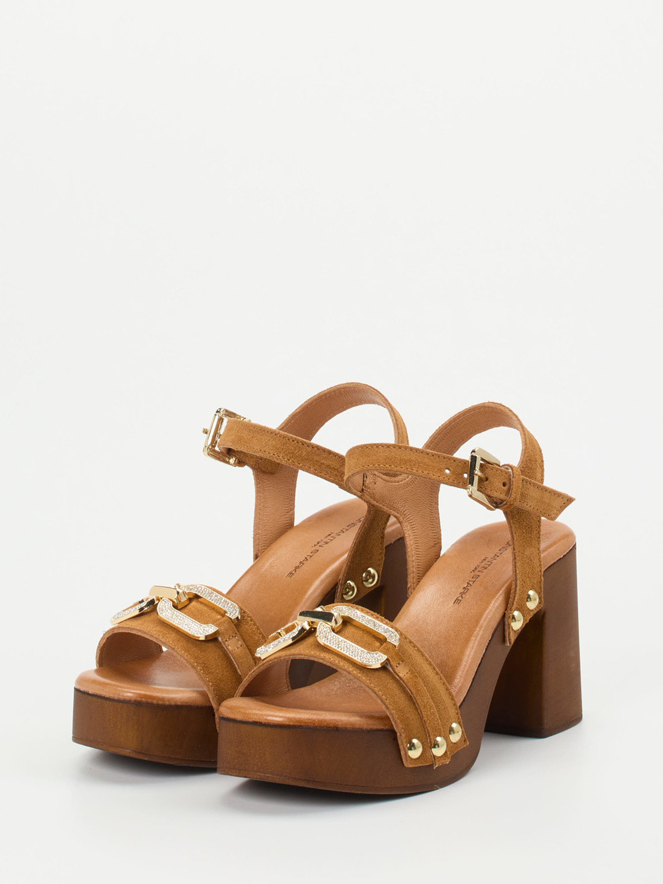 Plateau-Sandalette braun 1249229000402