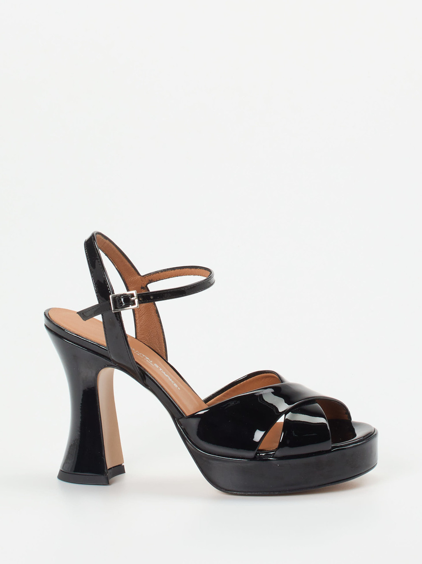 Plateau-Sandalette schwarz 1248009006101