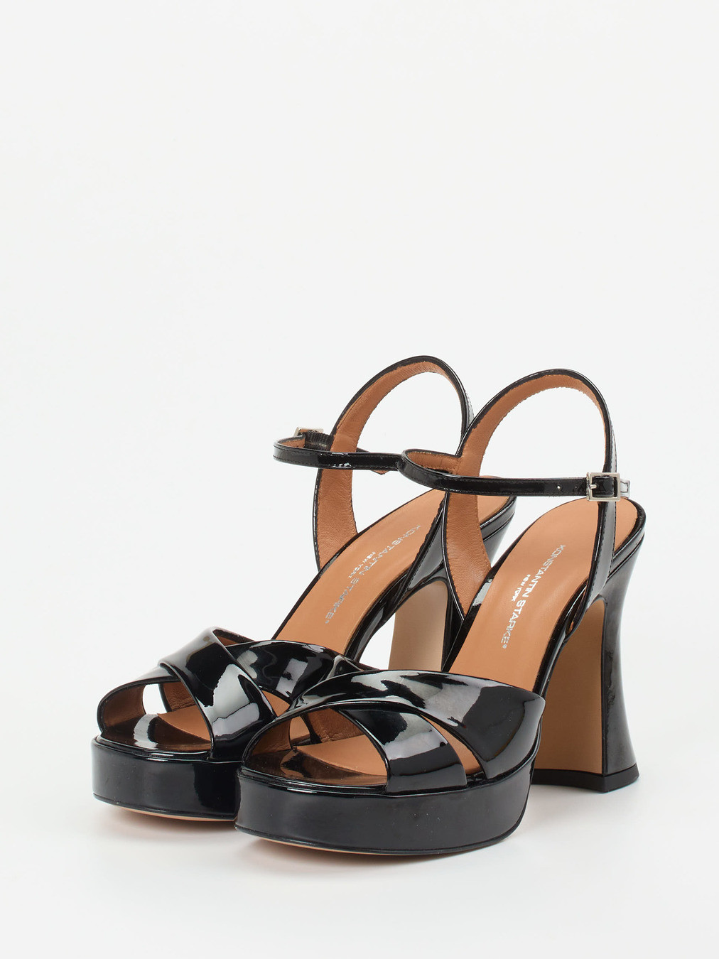 Plateau-Sandalette schwarz 1248009006102