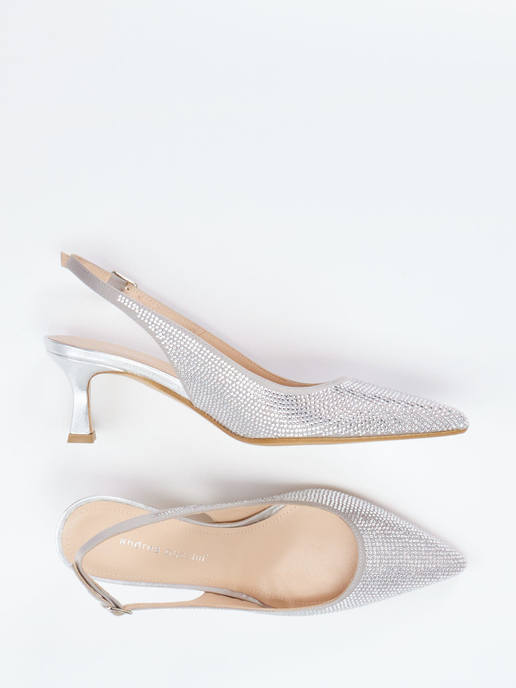 Slingpumps silber 1307449000204