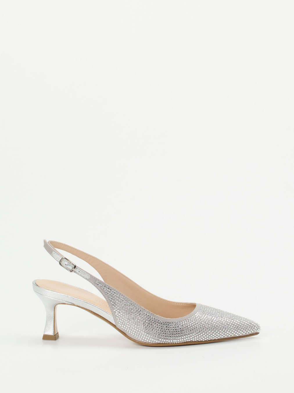 Slingpumps silber 1307449000201