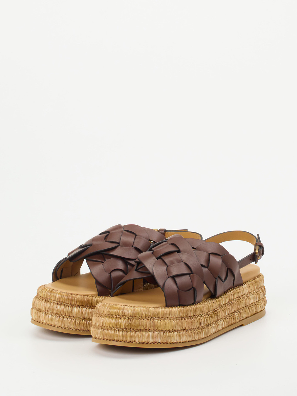 Keilsandalette braun 1251209000102