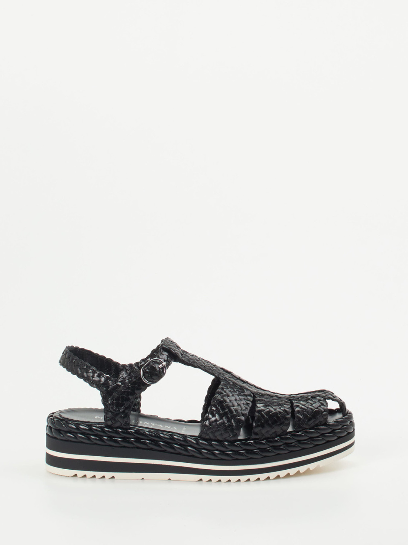 Plateau-Sandalette schwarz 1323009000101