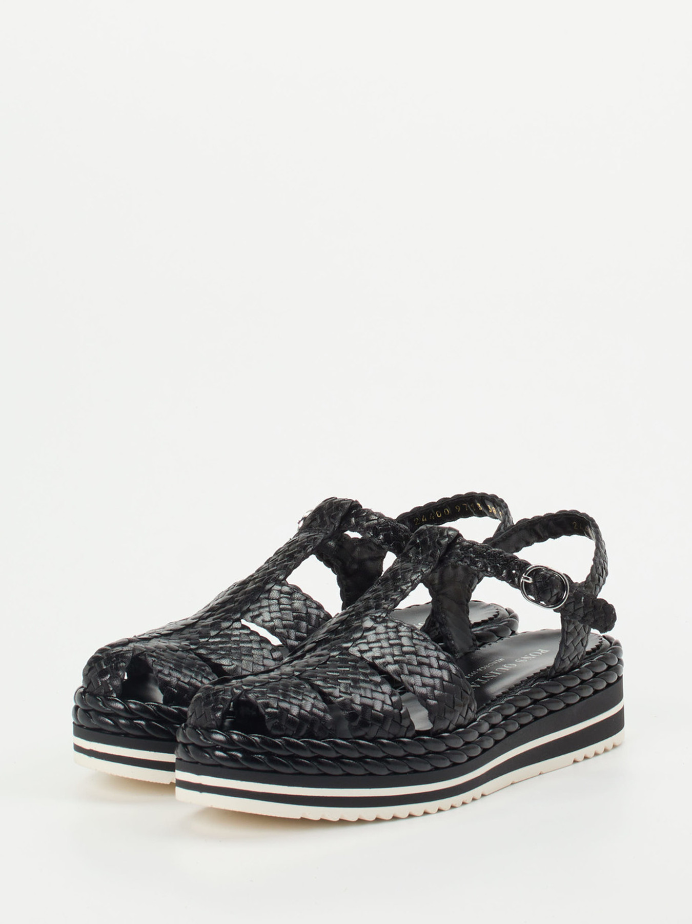 Plateau-Sandalette schwarz 1323009000102