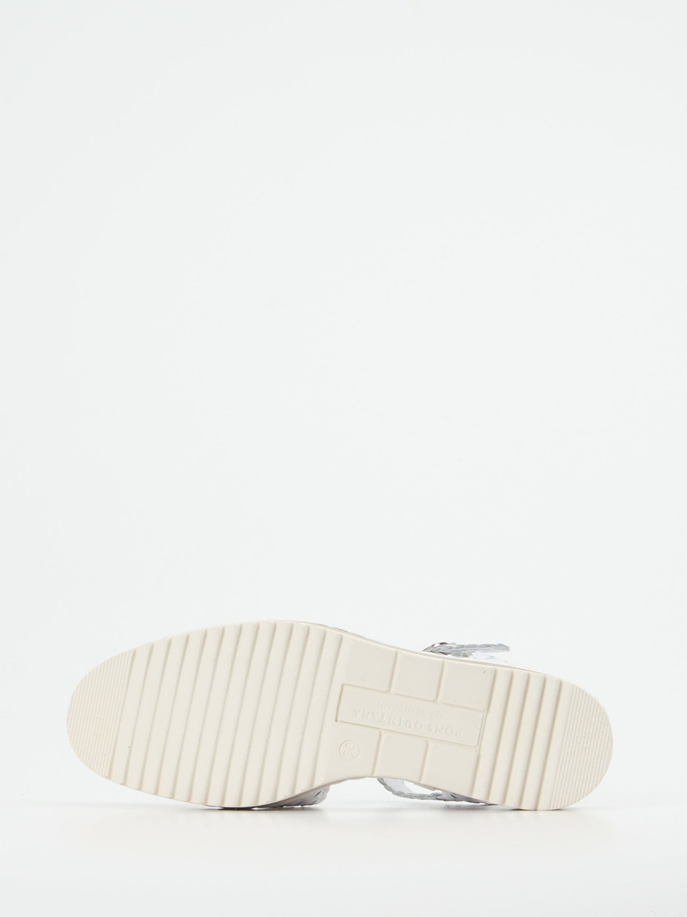 Plateau-Sandalette weiß 1323799000105