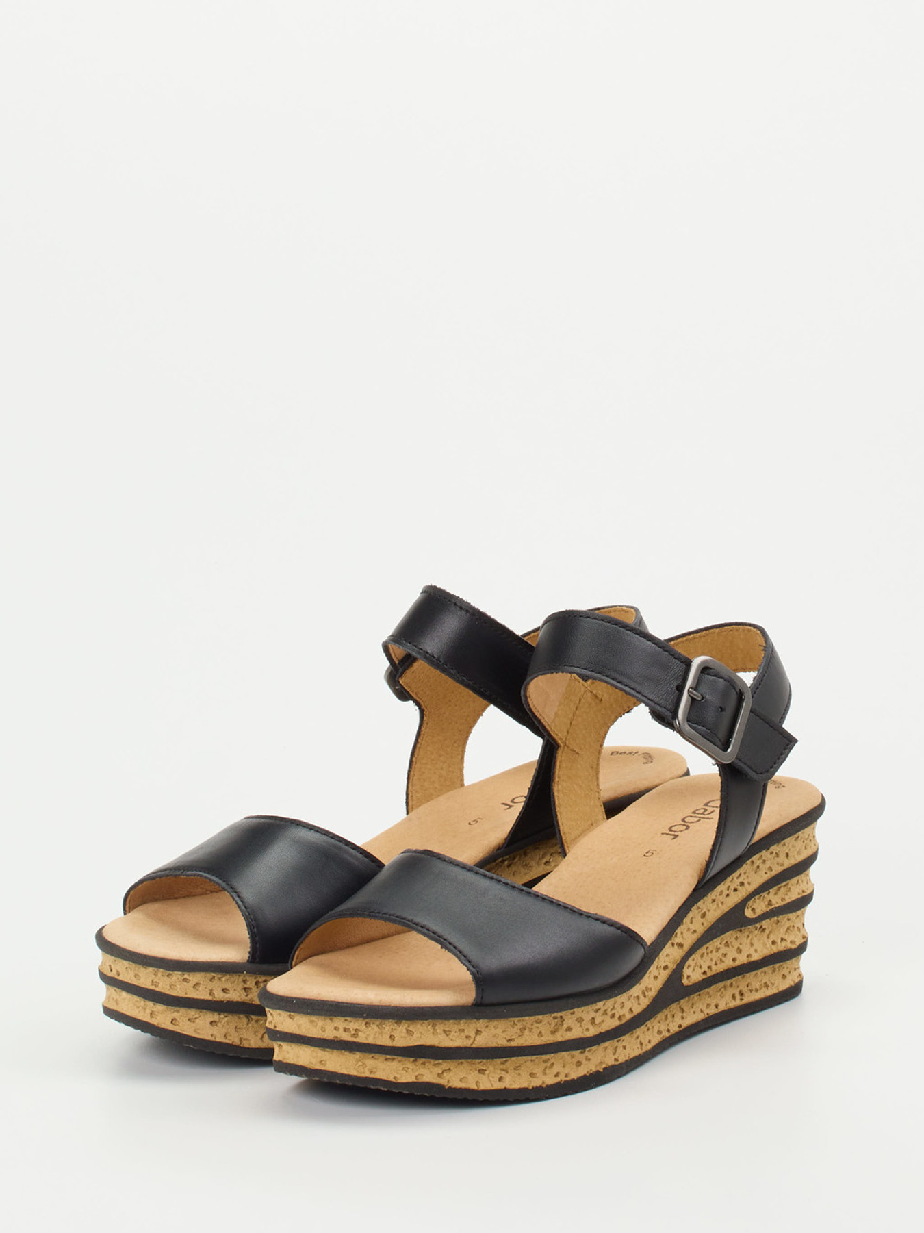 Keilsandalette schwarz 1239009000602