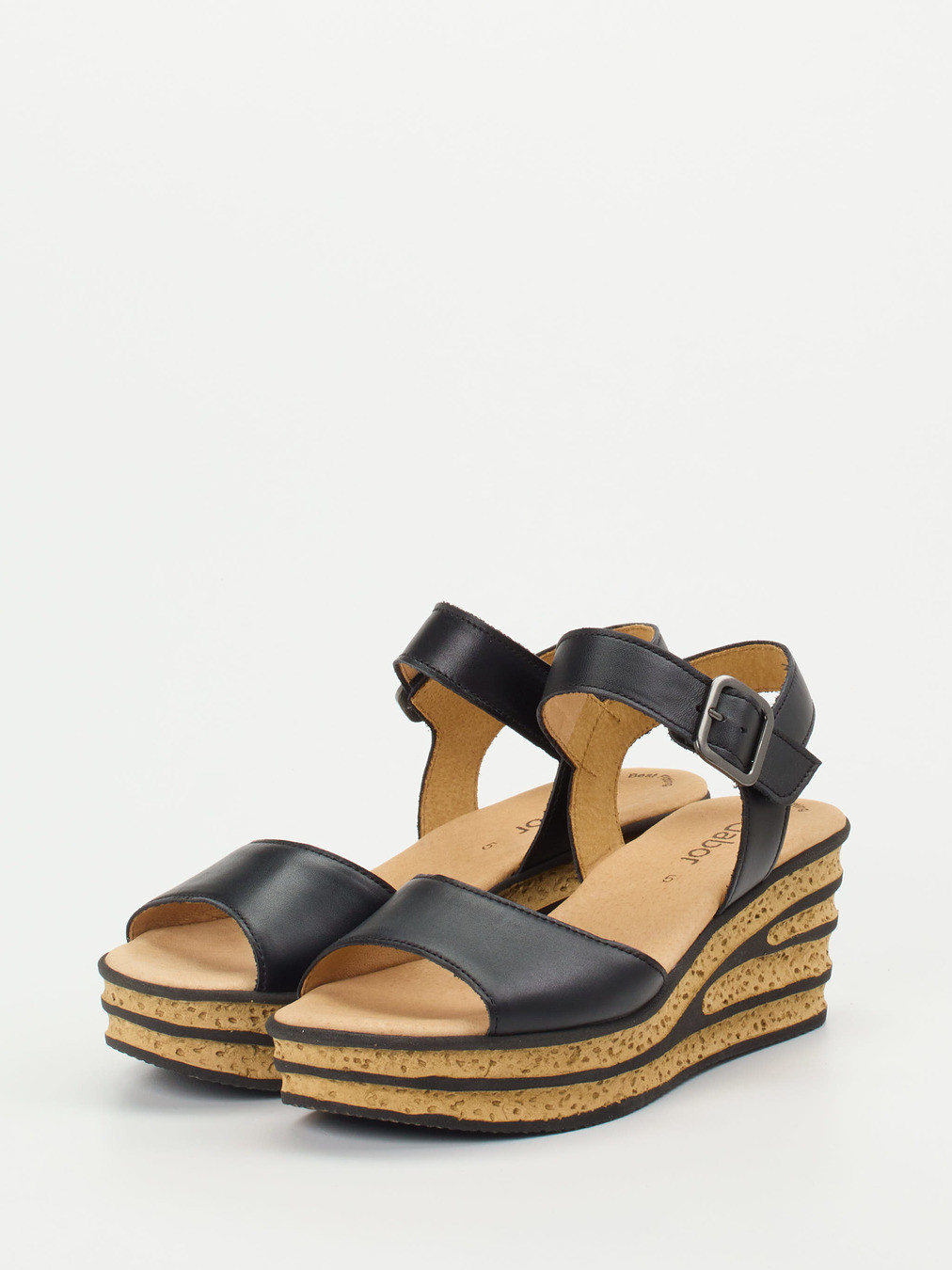 Keilsandalette schwarz 1239009000602