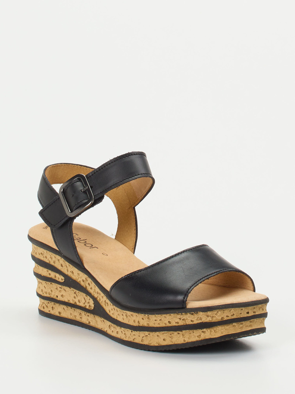 Keilsandalette schwarz 1239009000606