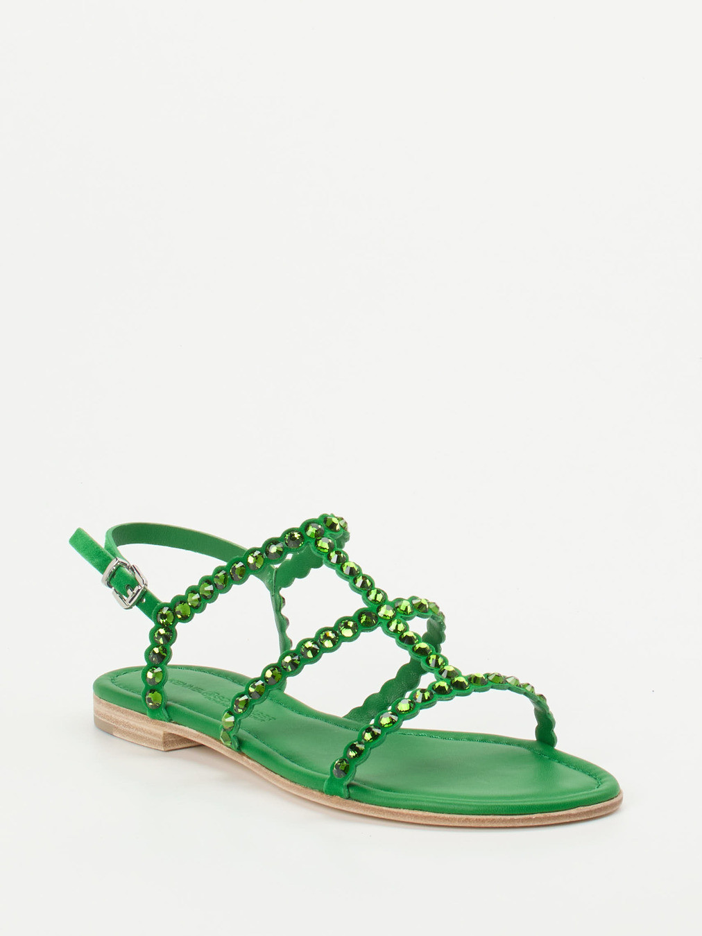 Sandalette grün 1220659000206
