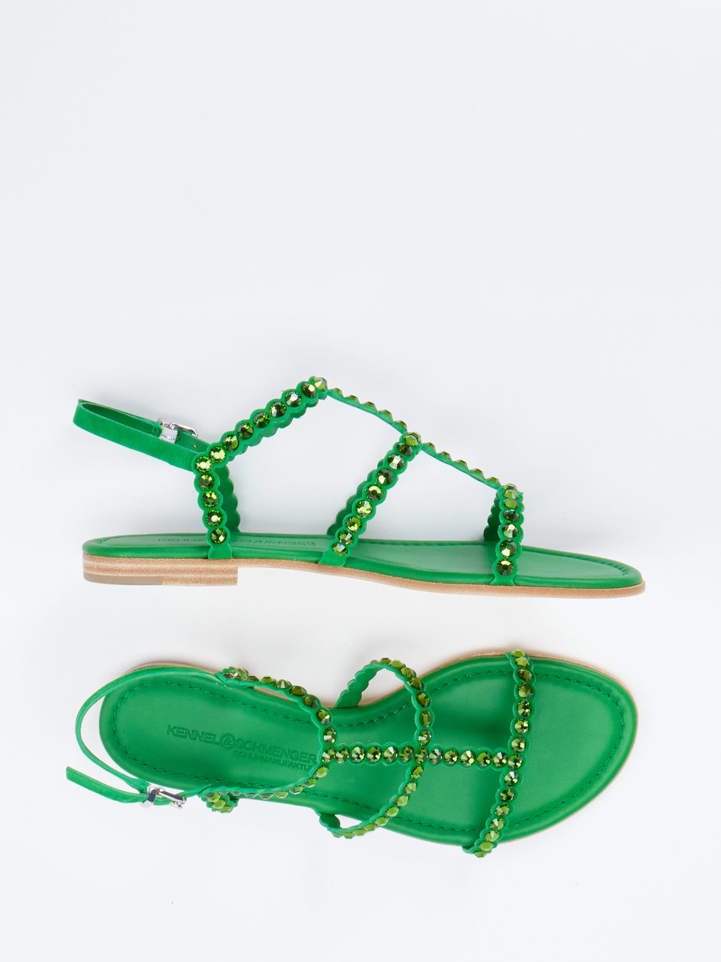 Sandalette grün 1220659000204