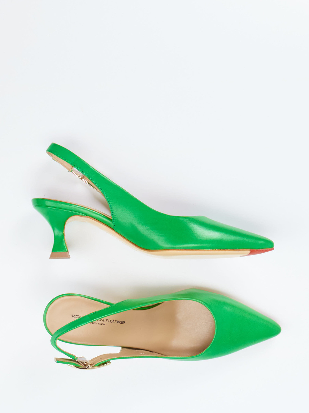 Slingpumps grün 1306659000204