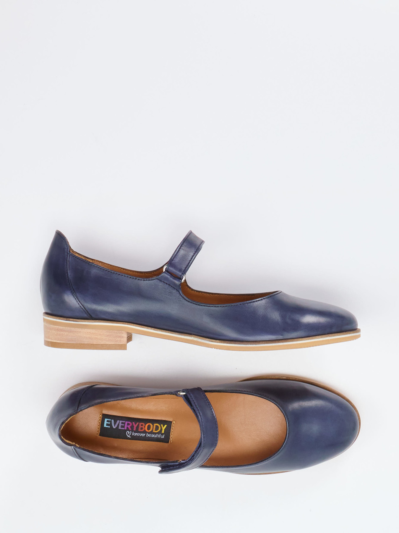 Spangenpumps blau 1421109001904