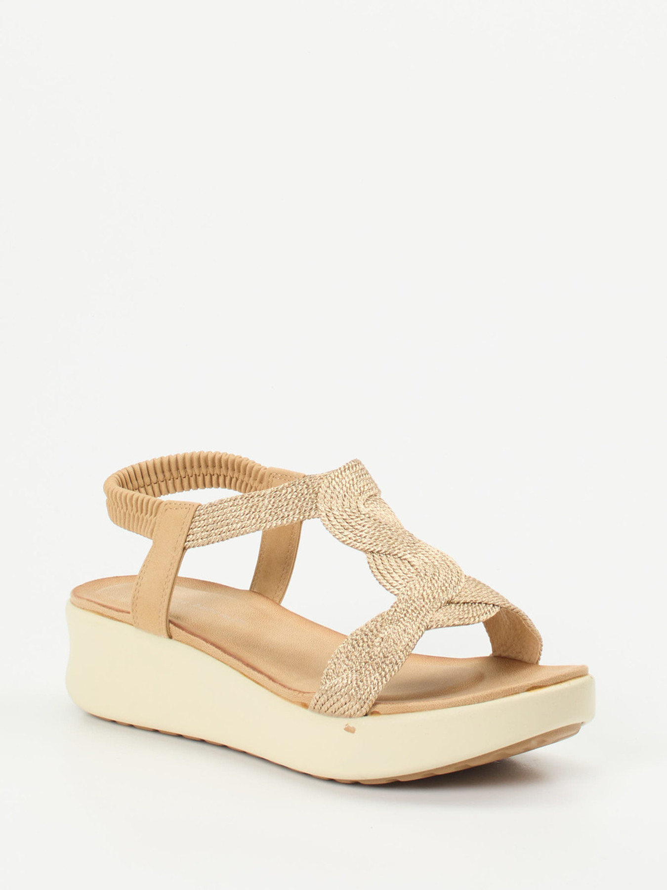 Keilsandalette gold 1255889000706