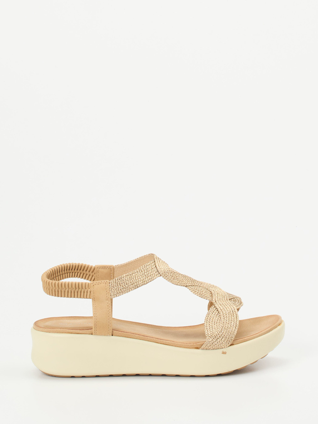 Keilsandalette gold 1255889000701