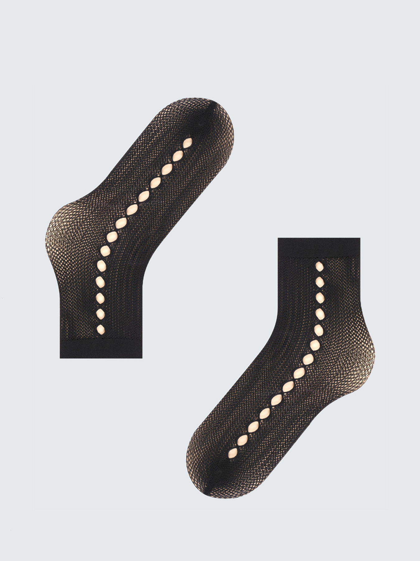 Supersize Net Damensöckchen schwarz 9189009000403