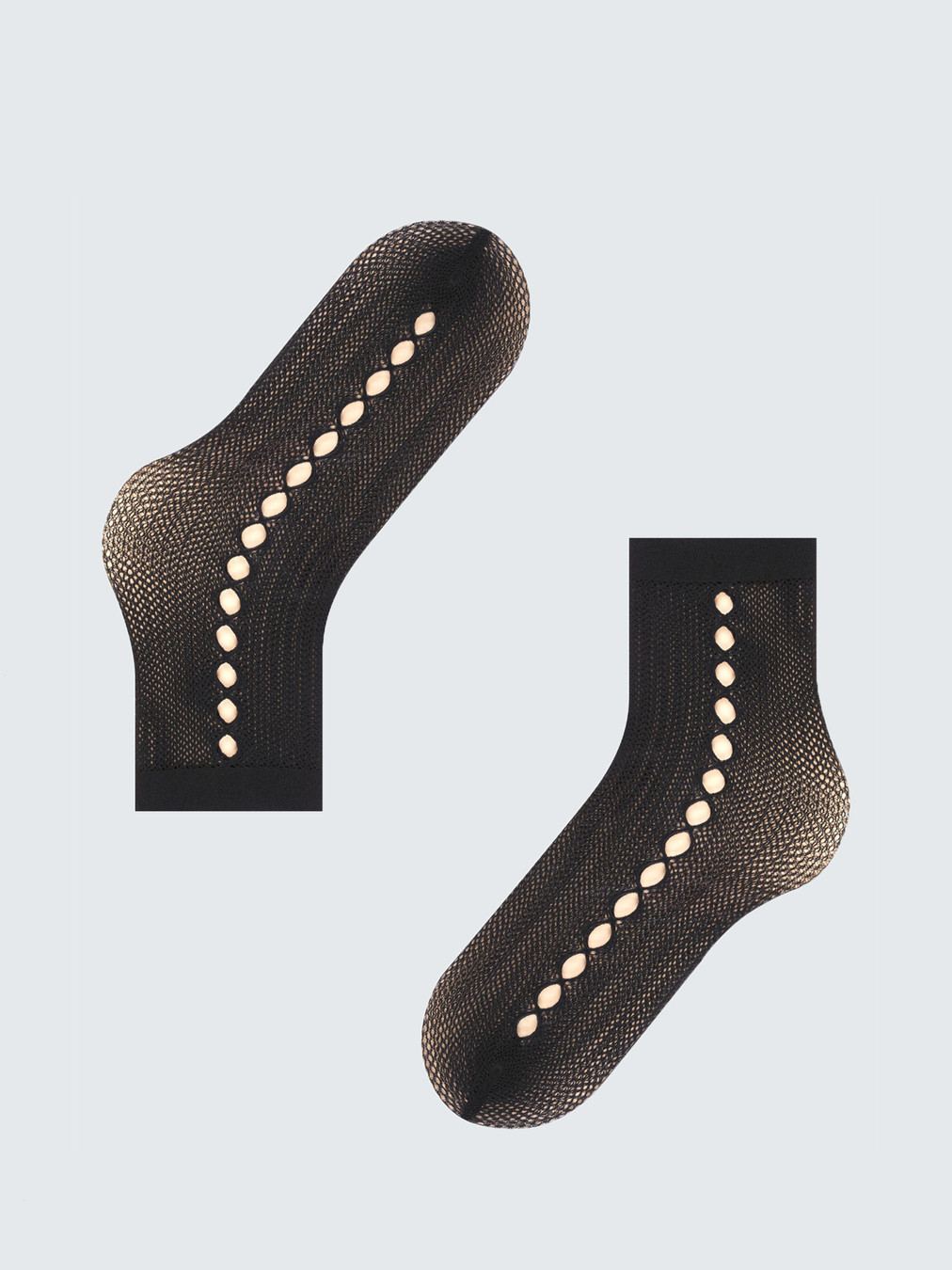 Supersize Net Damensöckchen schwarz 9189009000403