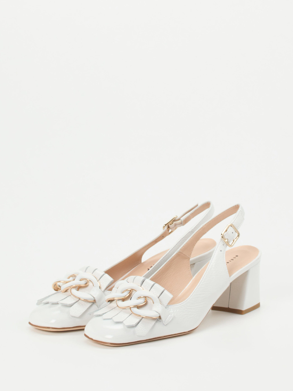Slingpumps weiß 1306799001402