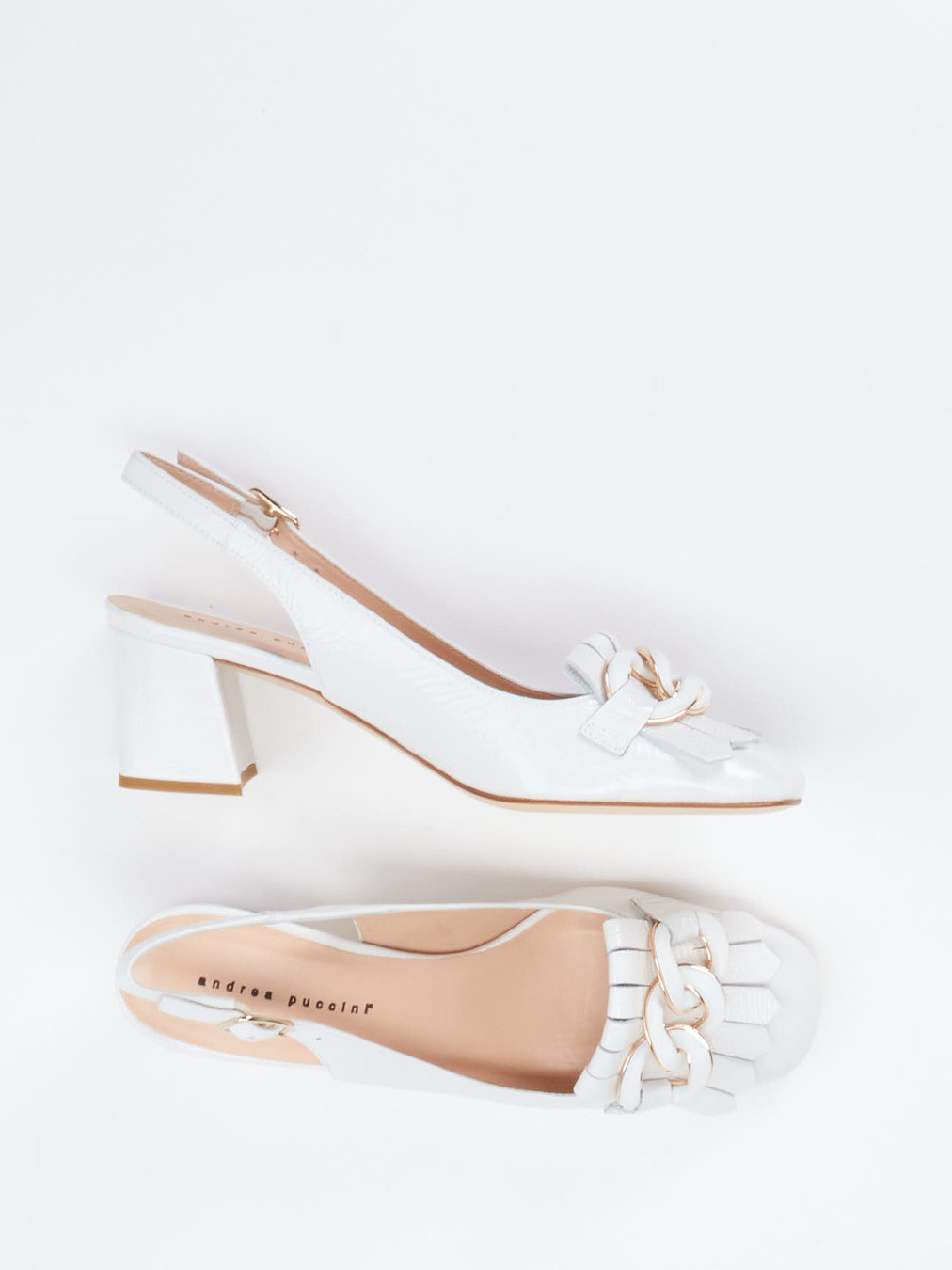 Slingpumps weiß 1306799001404
