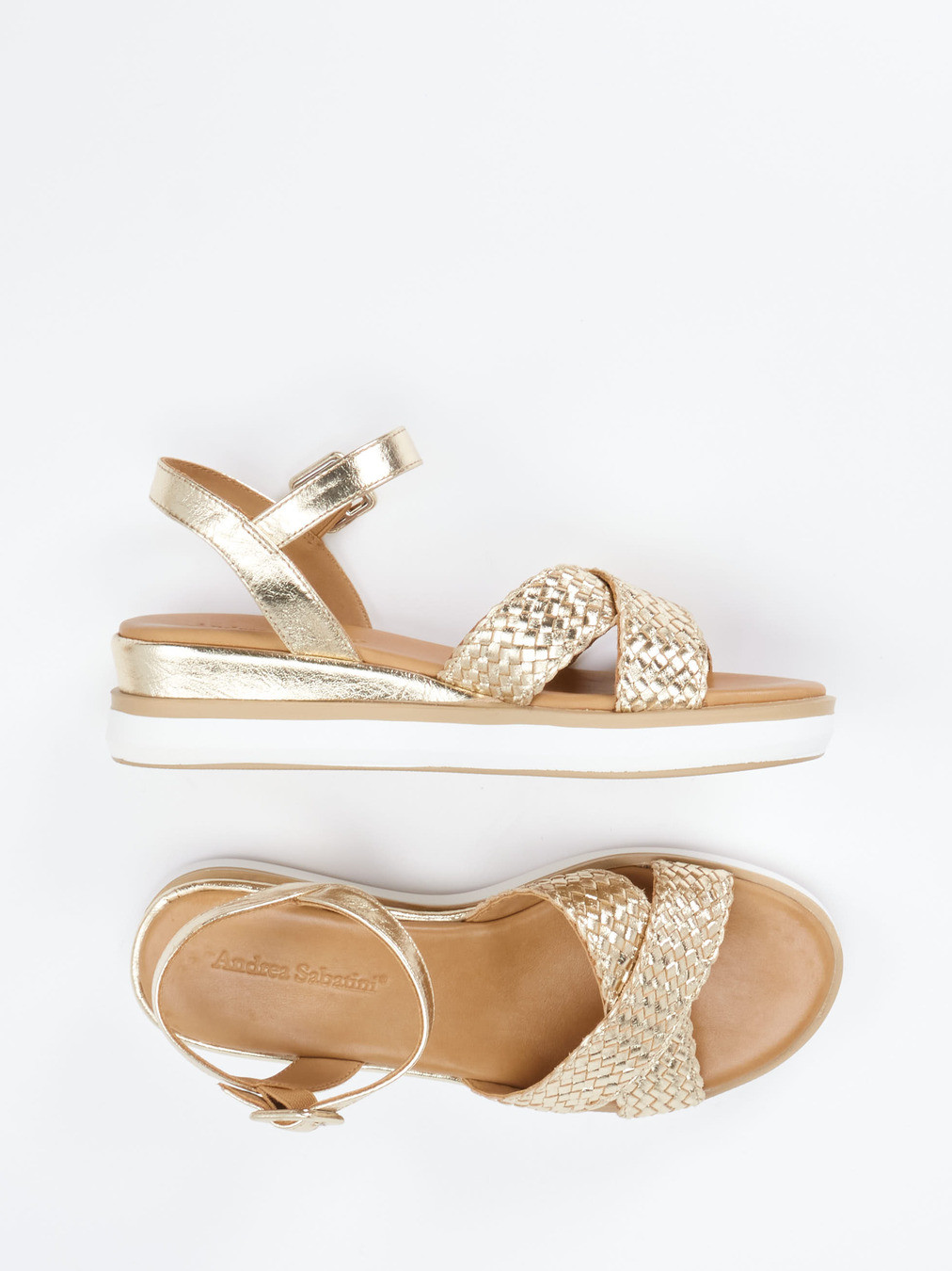 Keilsandalette gold 1255889000804