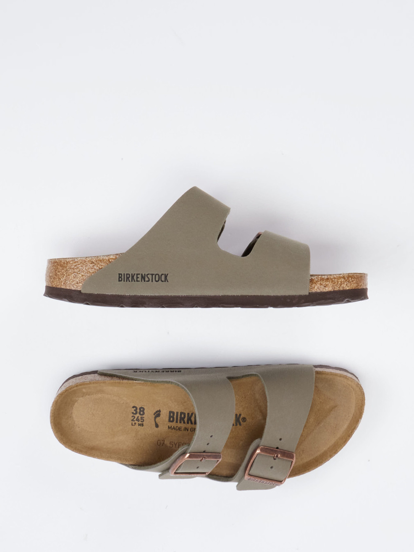 Pantolette Arizona grau 2110409001004