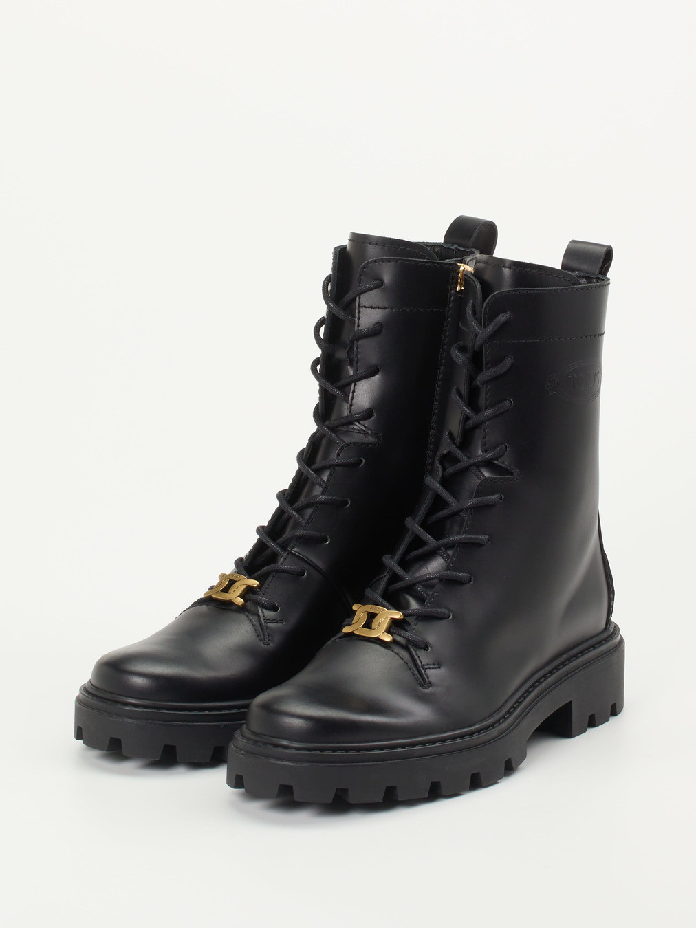 Schnürstiefelette schwarz 1723009015502