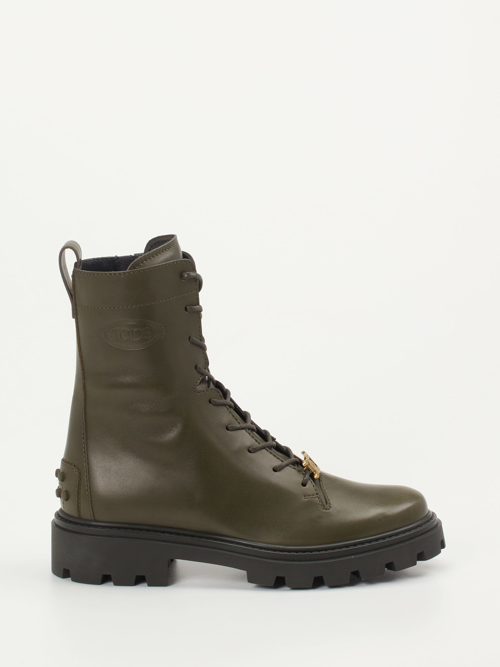 Schnürstiefelette grün 1723659001101