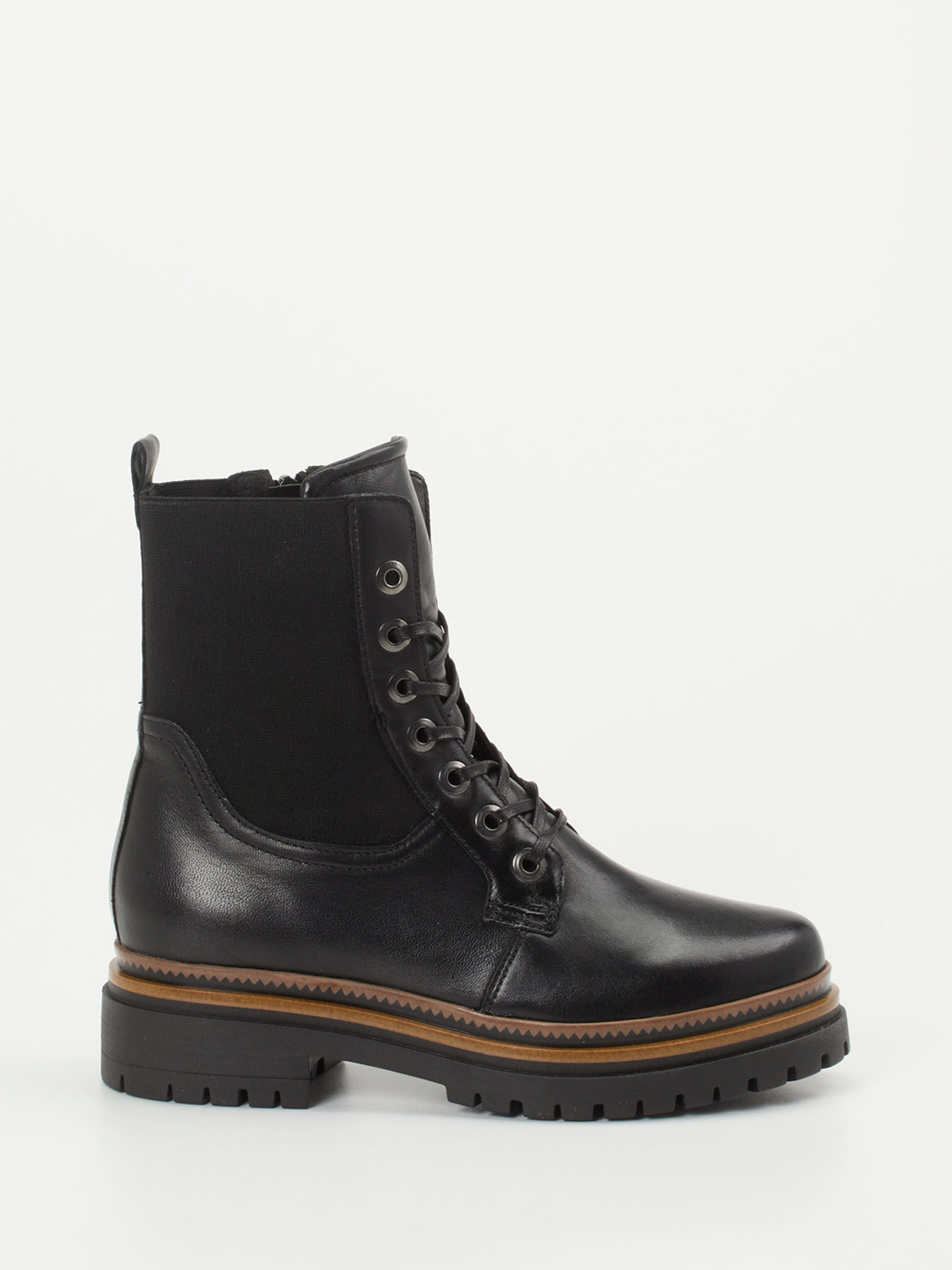 Schnürstiefelette schwarz 1725009008801