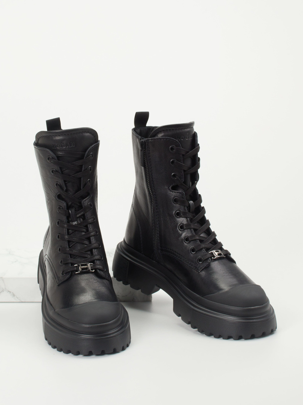 Schnürstiefelette schwarz 1725009008704