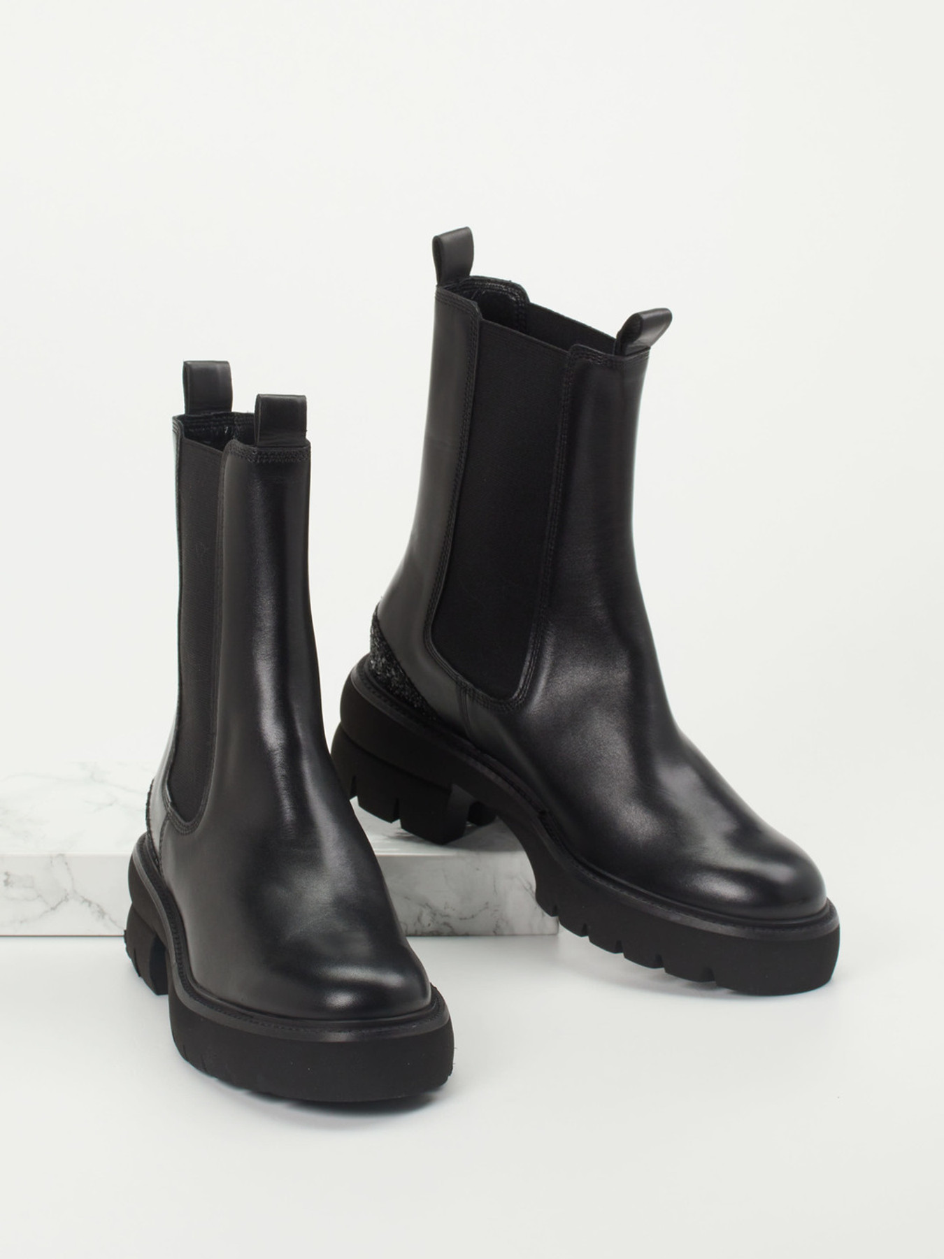 Chelsea Boots schwarz 1737009010304