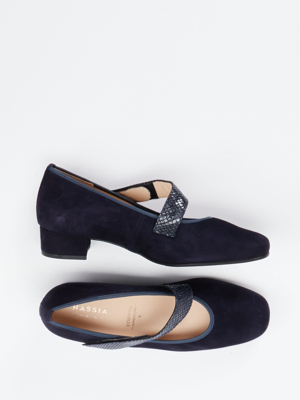 Spangenschuh blau 2485109005104