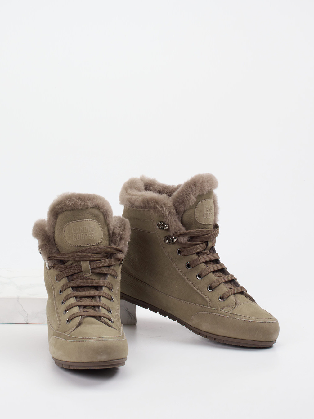 Schnürstiefelette braun 1801249001704