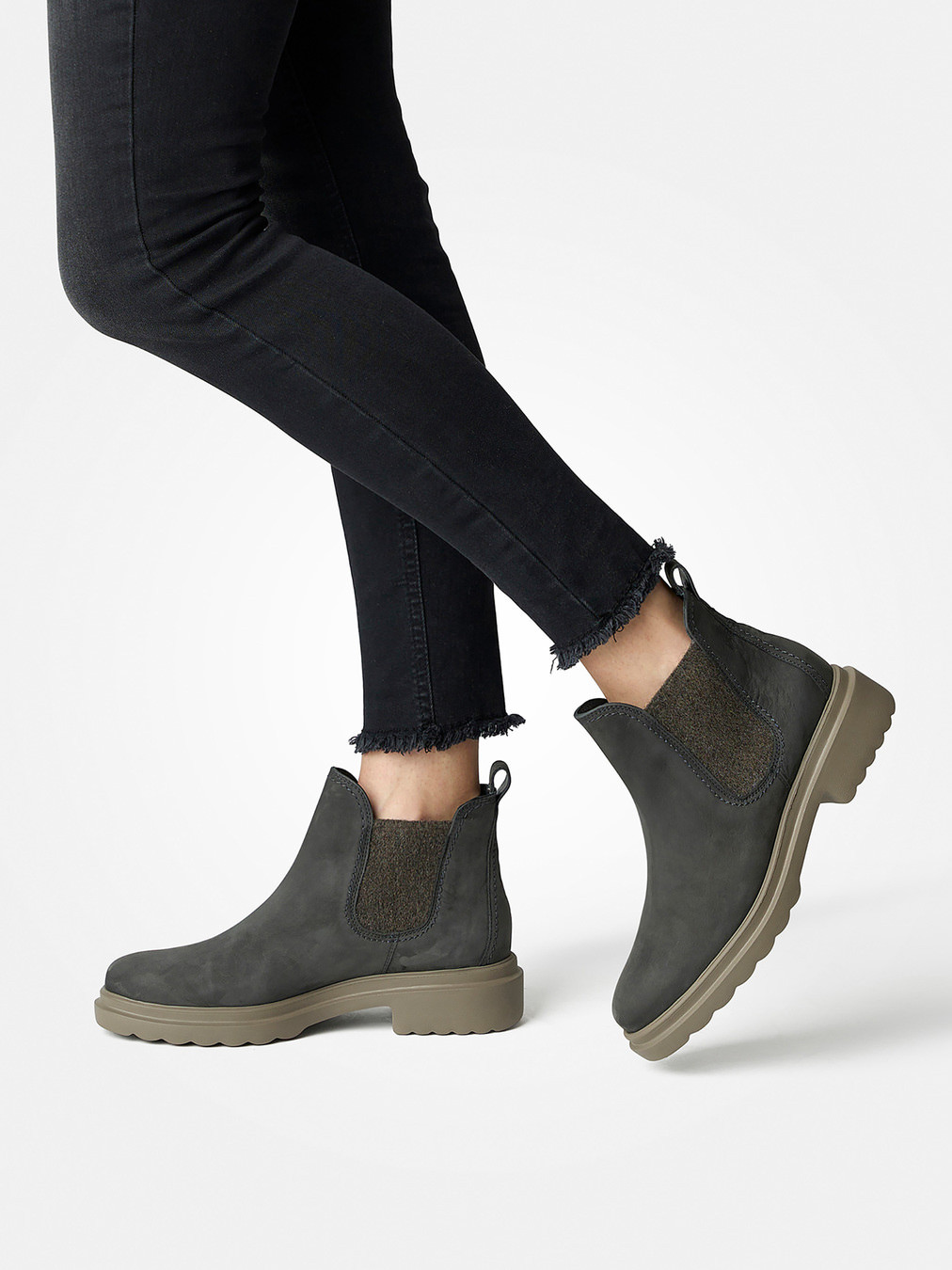 Chelsea Boots grau 1715459001102