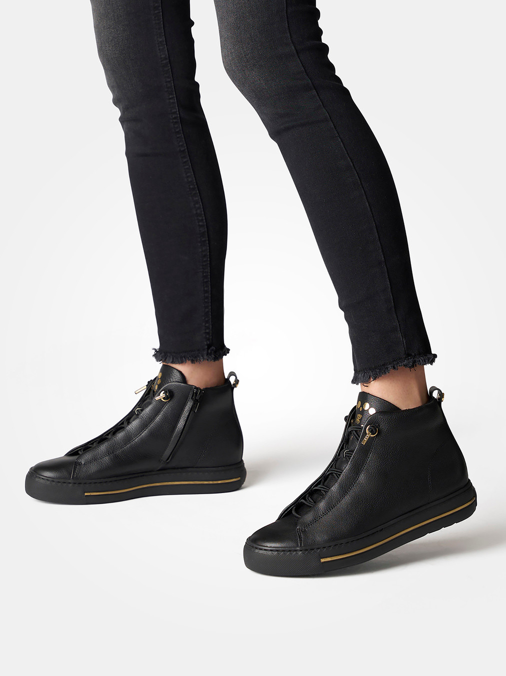 Sneaker High schwarz 1673009004002