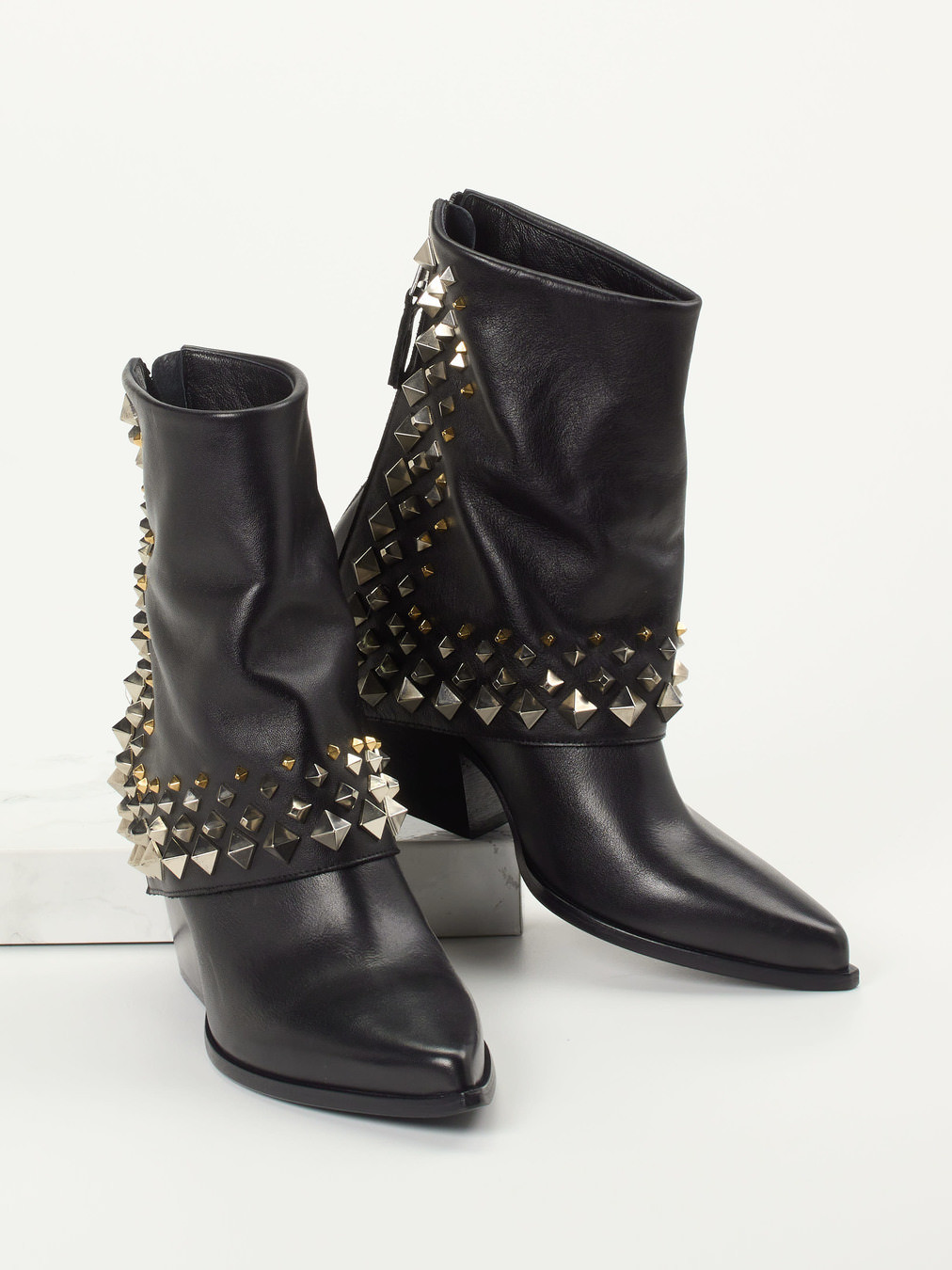 Cowboyboots schwarz 1736009010604