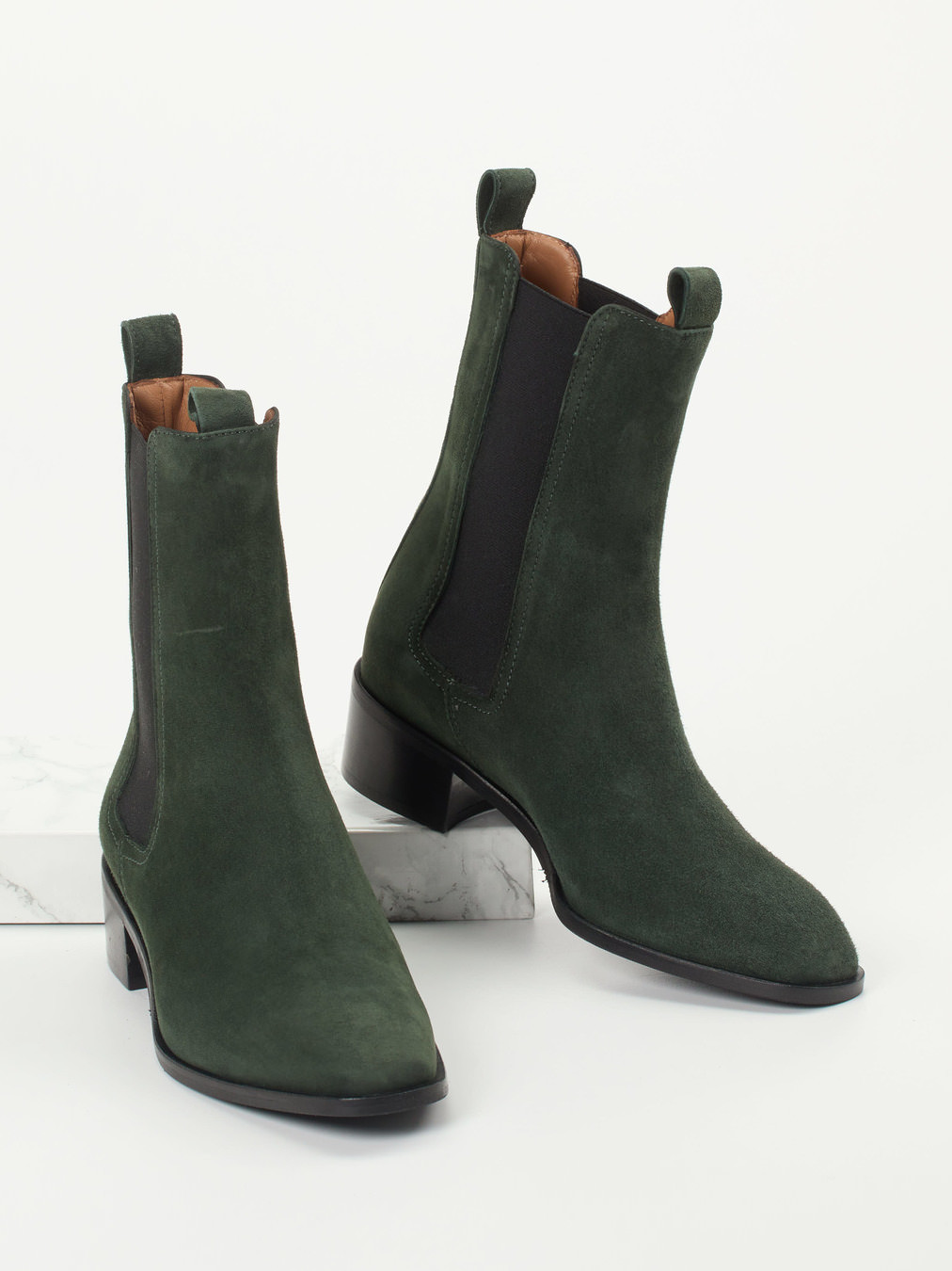 Chelsea Boots grün 1734659000104